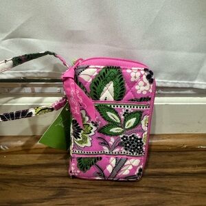Vera Bradley Cary it all wristlet Priscilla pink